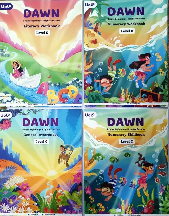 Class UKG(Upvan) Combined Book Set (All Subjects)