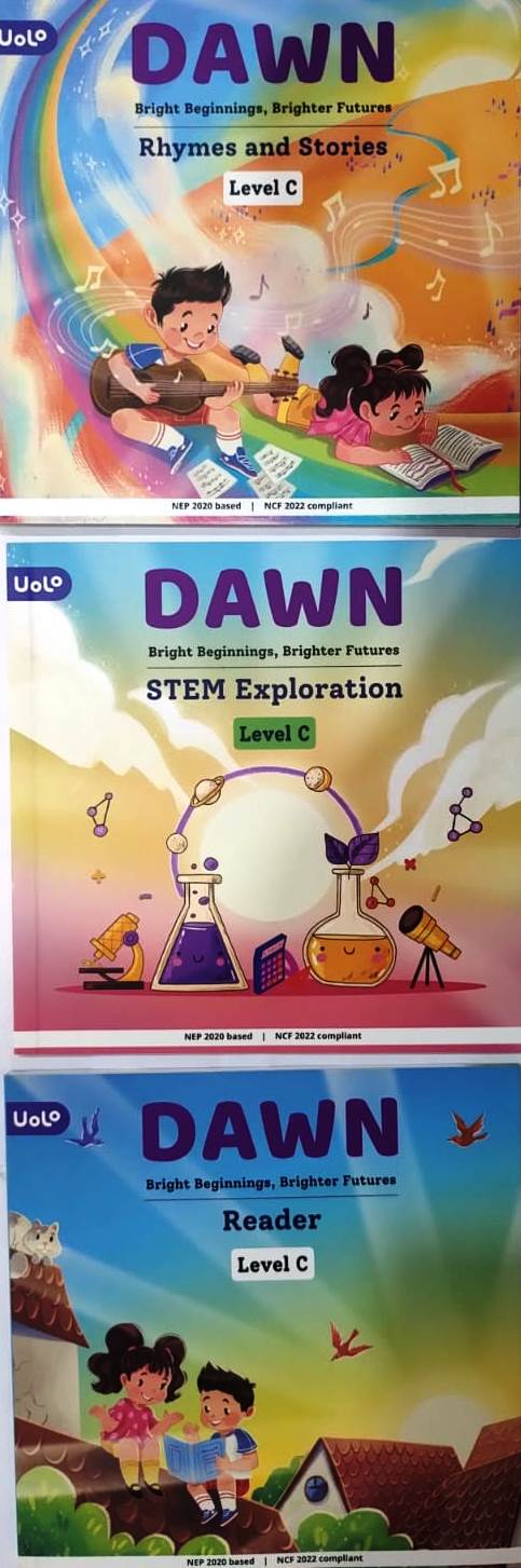 Class UKG(Upvan) Combined Book Set (All Subjects)
