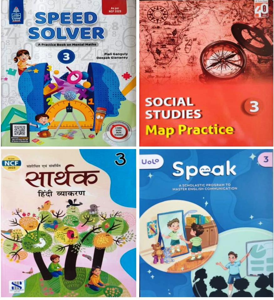 Class 3 Combined Book Set (All Subjects)