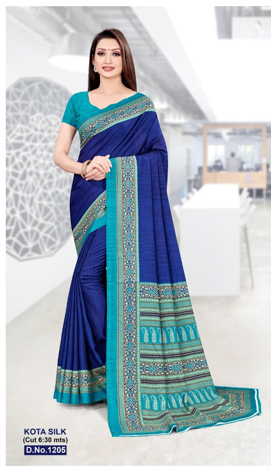 Saree (Kota/Crape Silk) D.No. 1205