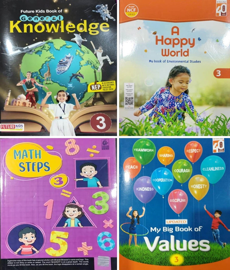 Class 3 Combined Book Set (All Subjects)