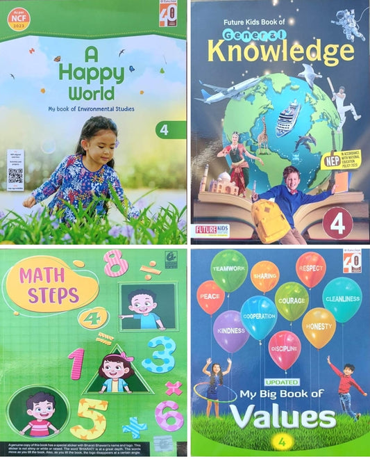 Class 4 Combined Book Set (All Subjects)