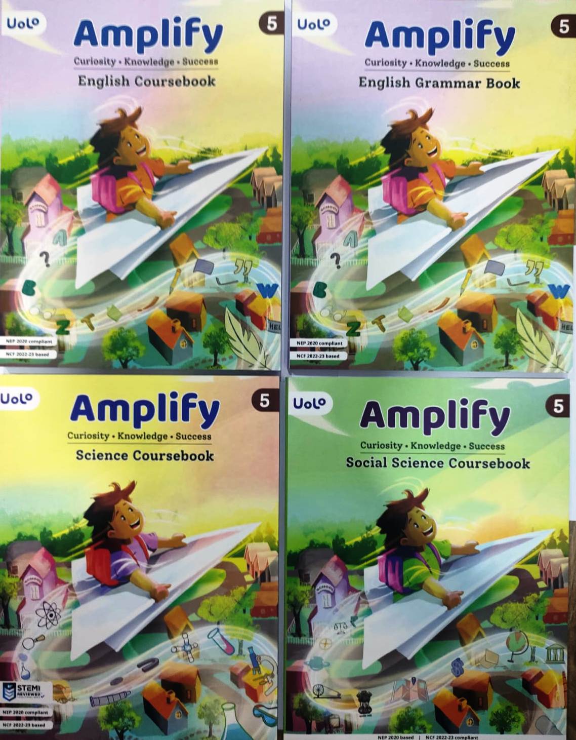 Class 5 Combined Book Set (All Subjects) with Sanskrit – KitaabShoppe