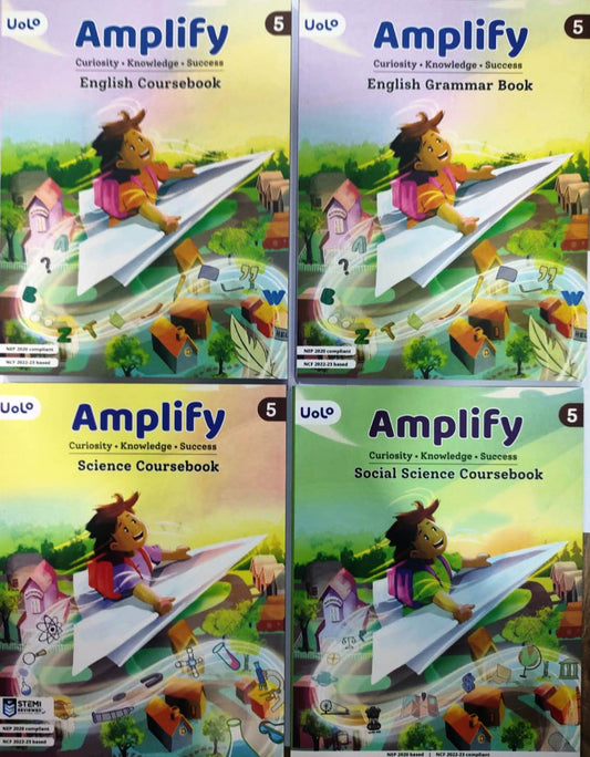 Class 5 Combined Book Set (All Subjects) with Sanskrit