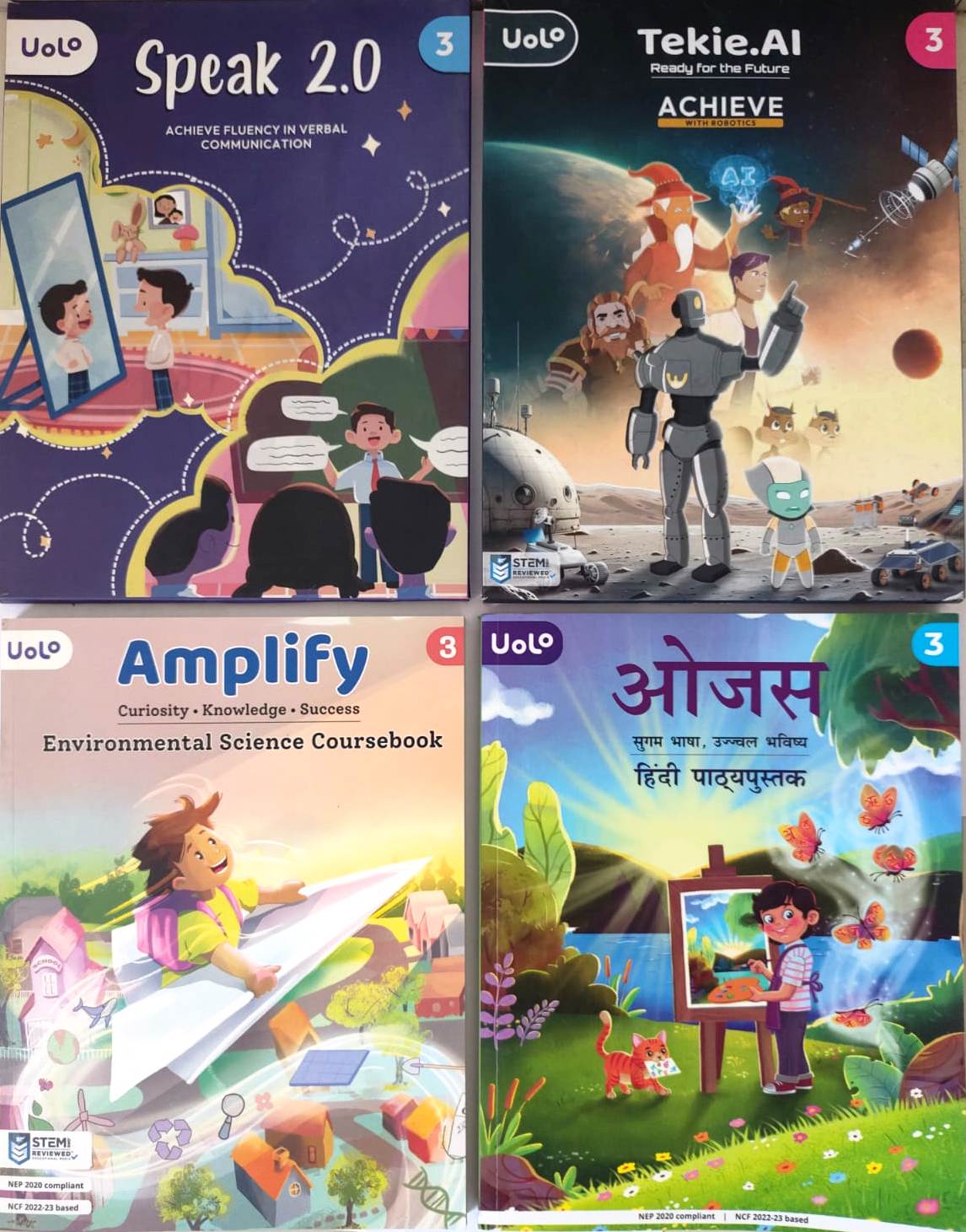 Class 3 Combined Book Set (All Subjects)