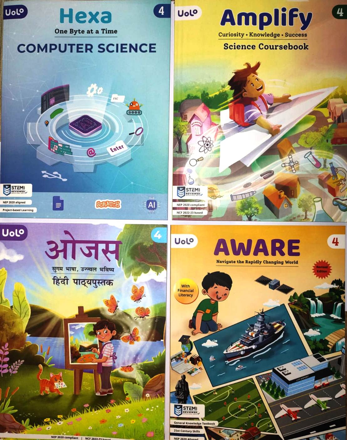 Class 4 Combined Book Set (All Subjects)