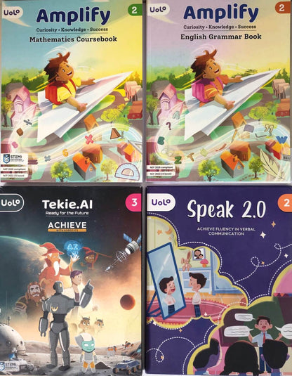 Class 2 Combined Book Set (All Subjects)