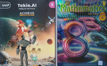 Class 8 Combined Book Set (All Subjects) with SANSKRIT